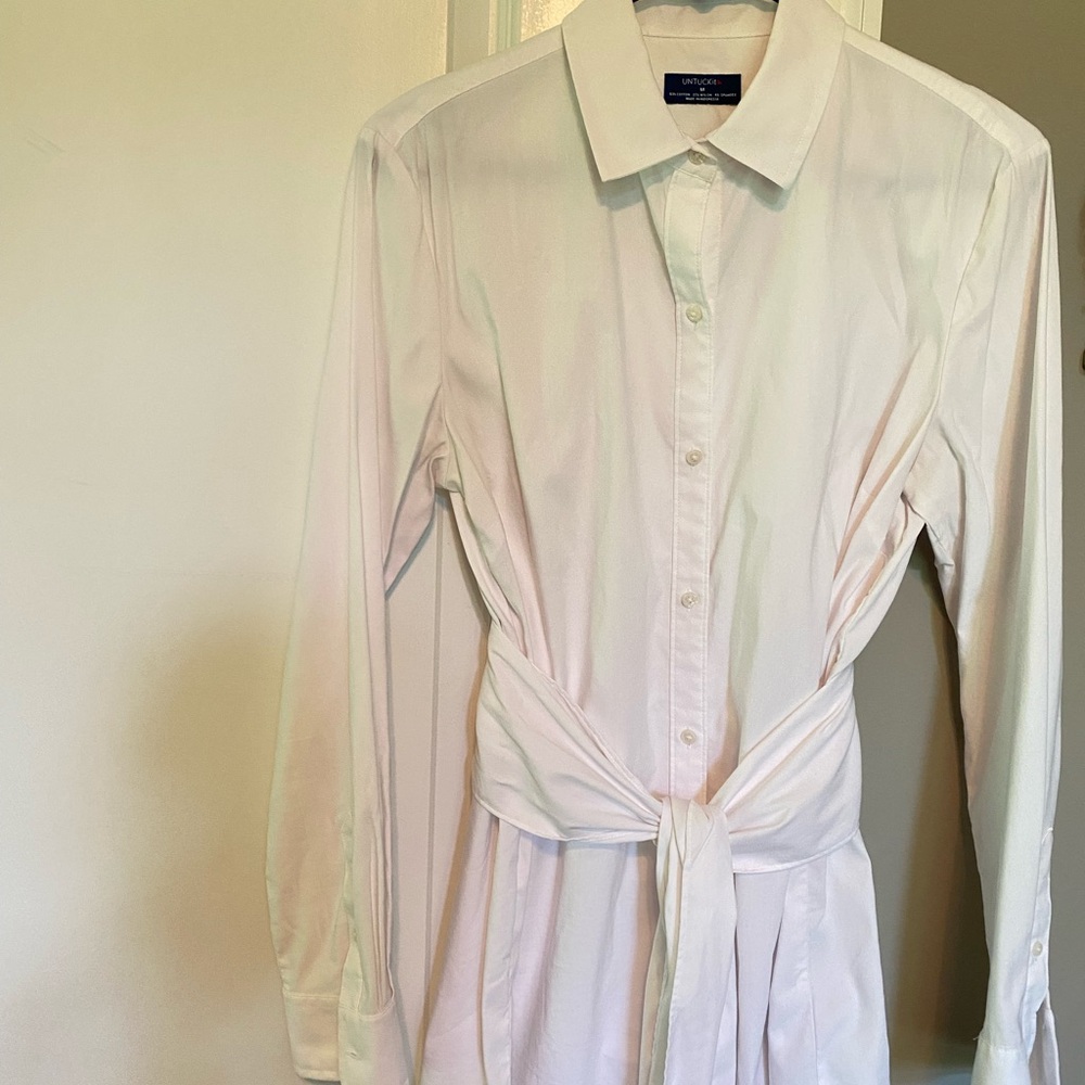 Untuckit White Button Down Shirt